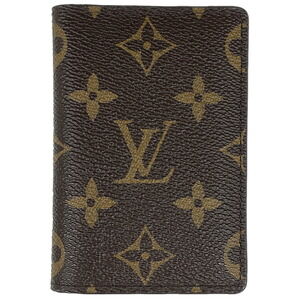 Louis Vuitton Organizer de Poche card Wallet Passport Brown